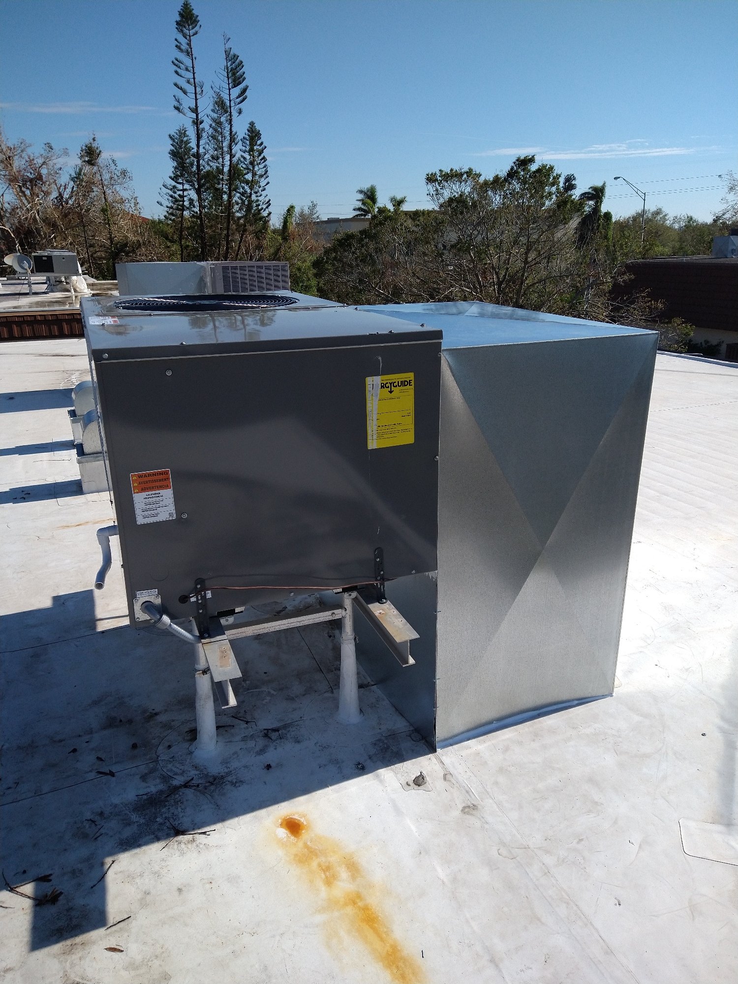 Outdoor Unit Installed