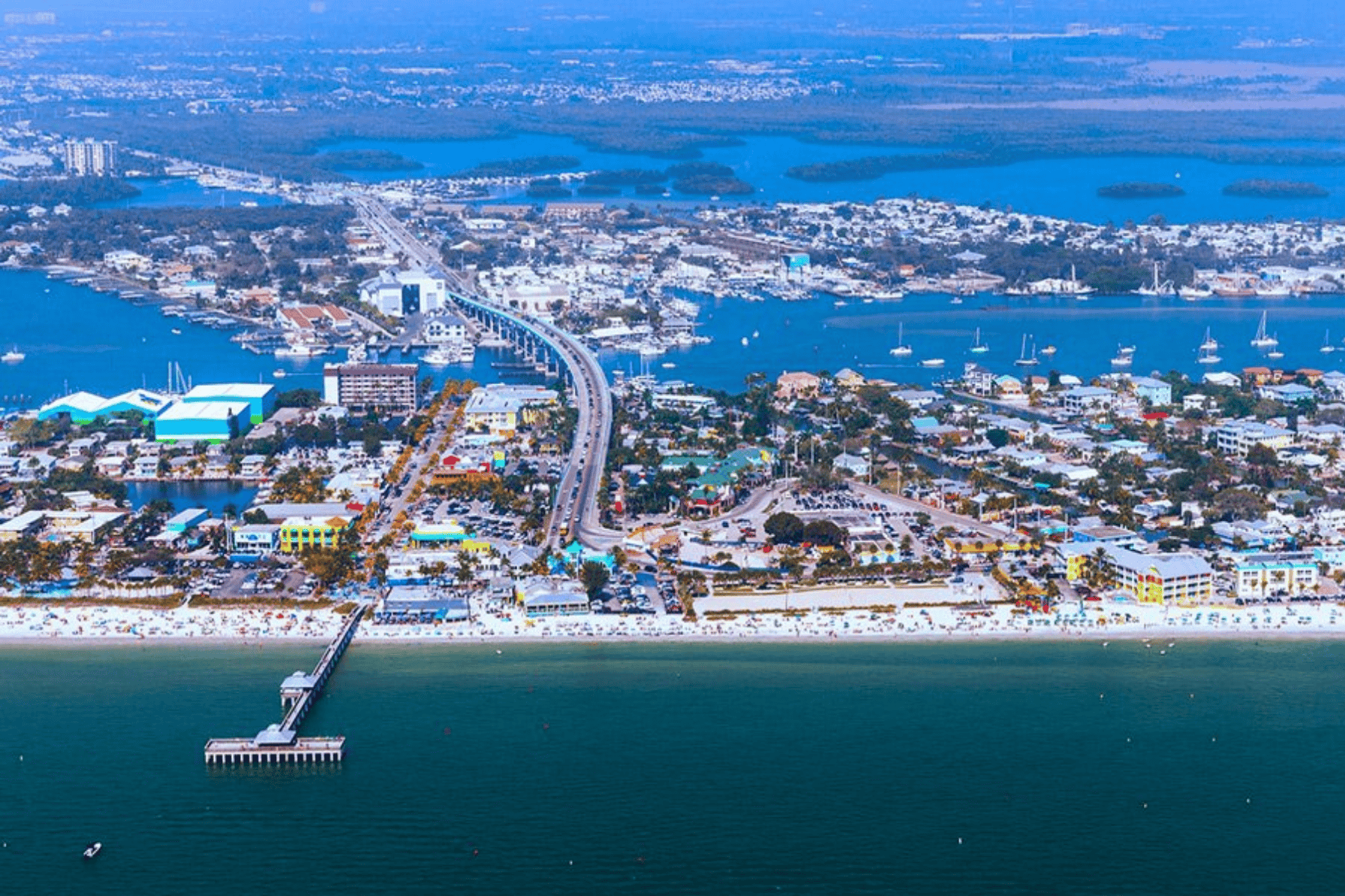 estero aerial shot