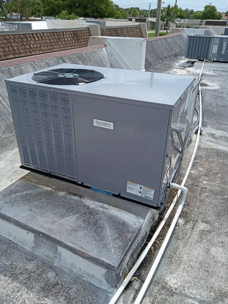 Outdoor AC Unit on roof
