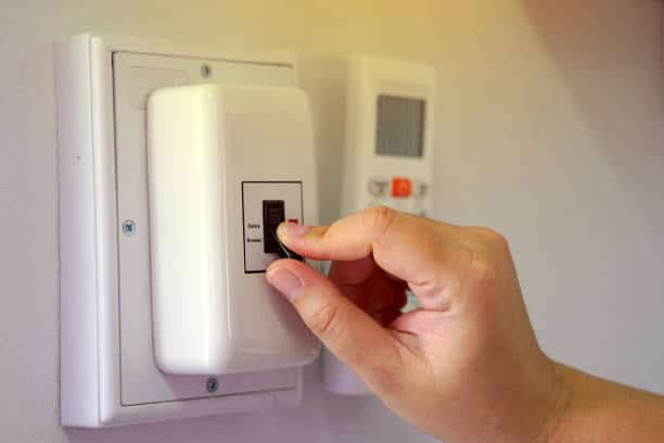 ac safety shutoff triggered